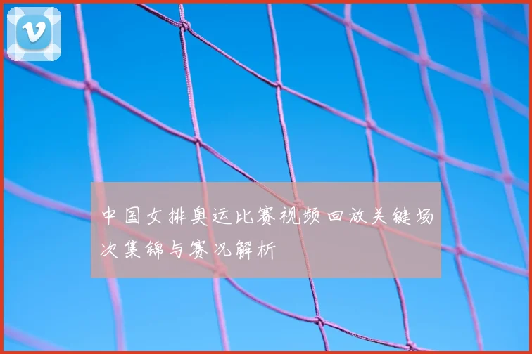 中国女排奥运比赛视频回放关键场次集锦与赛况解析
