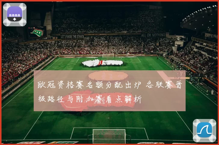 欧冠资格赛名额分配出炉 各联赛晋级路径与附加赛看点解析